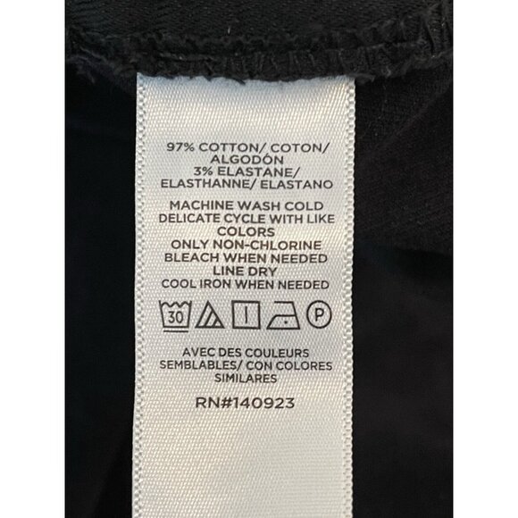 LOFT Black Velvet Slim Flare Pants 14 - Picture 8 of 9